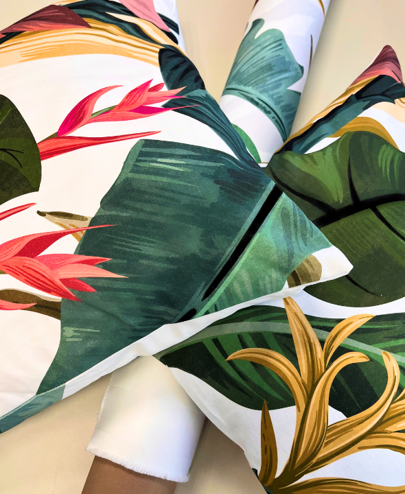 Pigment Transfer Printing on natural fibers